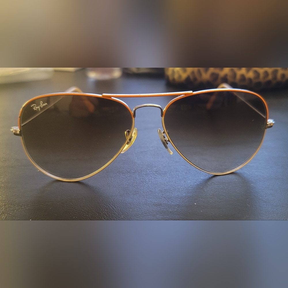 Authentic Ray‑Ban RB3025 071/51 Large Metal Aviator
